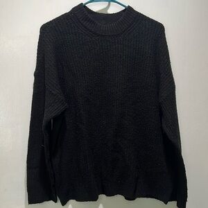 American Eagle Black Oversized sweater